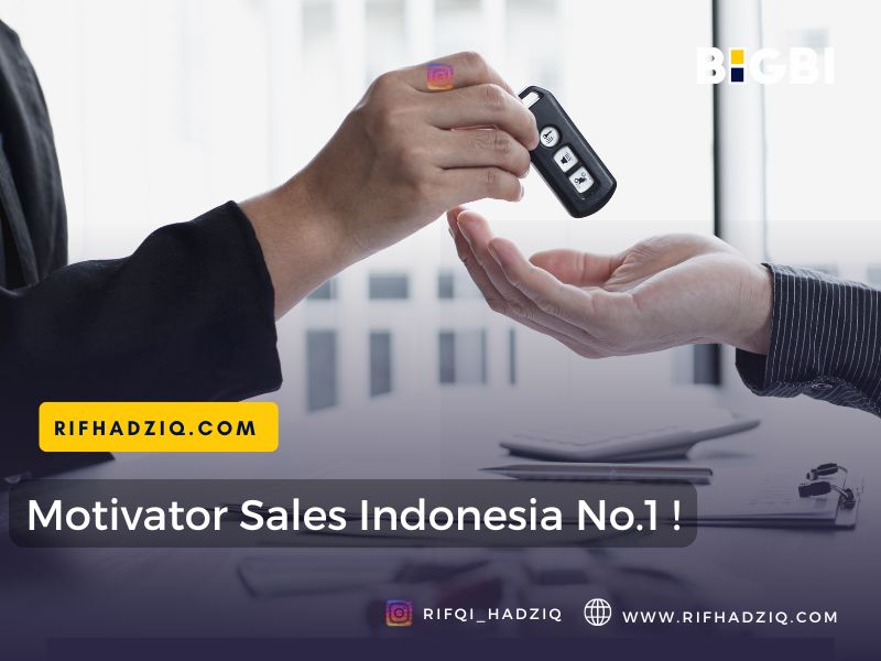 top motivator sales indonesia rifqi hadziq